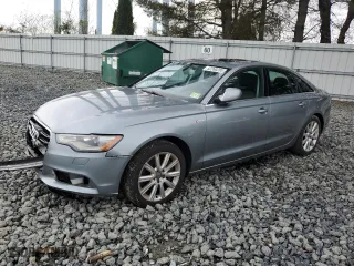 2013 Audi A6 3.0T Premium Plus with VIN WAUGGAFC7DN015375, listed as a Copart auction lot 52260285 with 131,714 mi miles and Clean Title. Bid and sale history available at carsss.com. Image 1.