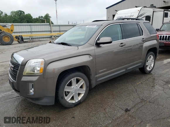 2011 GMC Terrain SLT-1 with VIN 2CTFLVEC5B6411622, listed as a Copart auction lot 56589905 with 81,009 mi miles and Salvage title. Bid and sale history available at DreamBid. Image 1.