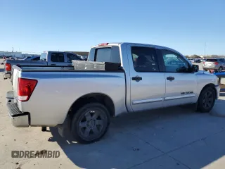 2007 Nissan Titan XE with VIN 1N6BA07A17N218723, listed as a Copart auction lot 43451135 with 202,747 mi miles and Salvage Title. Bid and sale history available at carsss.com. Image 3.