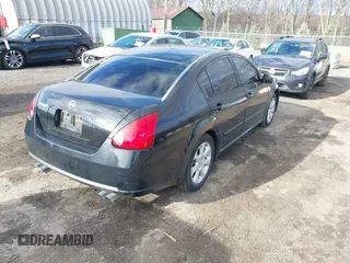 2007 Nissan Maxima 3.5 SE with VIN 1N4BA41EX7C816252, listed as a IAAI auction lot 41821707 with 119,080 mi miles. Bid and sale history available at carsss.com. Image 4.