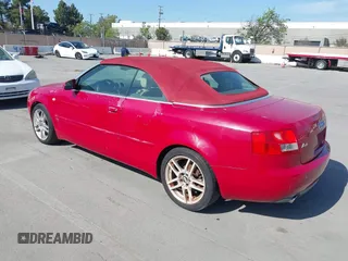 2005 Audi A4 1.8T with VIN WAUAC48H75K007372, listed as a IAAI auction lot 42012101 with 85,789 mi miles. Bid and sale history available at carsss.com. Image 3.