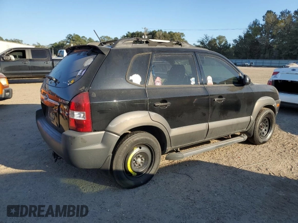 2008 Hyundai Tucson SE with VIN KM8JN12D08U893928, listed as a Copart auction lot 75516894 with 160,044 mi miles and Clean Title. Bid and sale history available at carsss.com. Image 3.