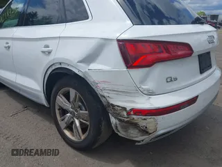 2018 Audi Q5 Premium Plus z VIN WA1BNAFY7J2211340, wystawiony jako IAAI lot #42187313 z przebiegiem 162 113 mil mil oraz . Historia ofert i sprzedaży dostępna na DreamBid. Obrazek 6.