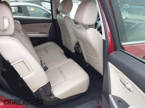 2015 Mazda CX-9 Grand Touring with VIN JM3TB2DA6F0460785, listed as a IAAI auction lot 42474705 with 62,202 mi miles and . Bid and sale history available at DreamBid. Image 8.
