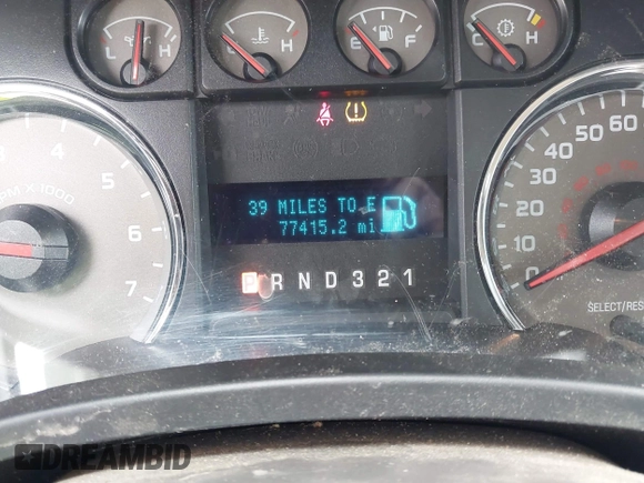 2010 Ford F-150 XL with VIN 1FTEW1E81AFD42774, listed as a IAAI auction lot 42224876 with 77,415 mi miles and . Bid and sale history available at DreamBid. Image 7.