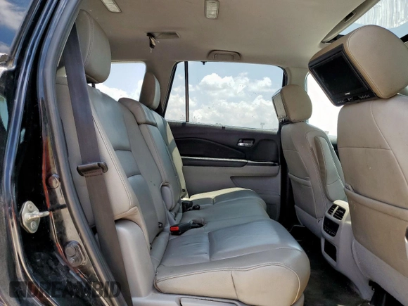 2019 Honda Pilot EX-L with VIN 5FNYF5H59KB044310, listed as a Copart auction lot 58580895 with 210,131 mi miles and Salvage title. Bid and sale history available at DreamBid. Image 11.