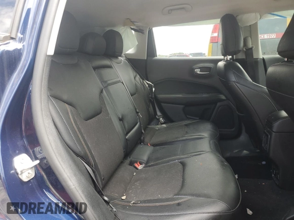 2018 Jeep Compass Latitude with VIN 3C4NJCBB3JT134038, listed as a Copart auction lot 57570015 with 72,610 mi miles and Salvage title. Bid and sale history available at DreamBid. Image 10.