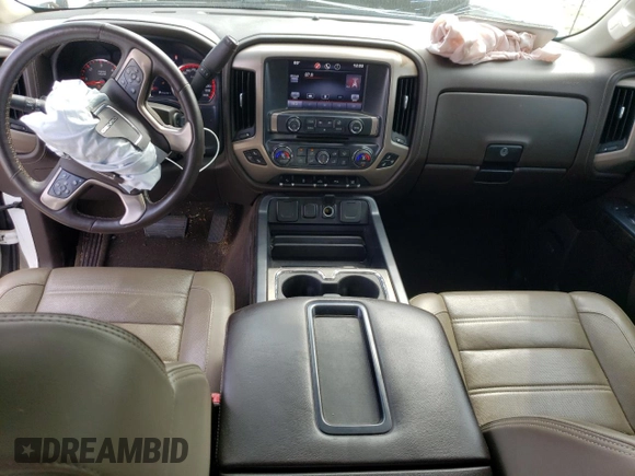 2015 GMC Sierra 2500HD Denali z VIN 1GT120EGXFF591111, wystawiony jako Copart lot #74296454 z przebiegiem 92 693 mil mil oraz Szkoda całkowita • Salvage title. Historia ofert i sprzedaży dostępna na DreamBid. Obrazek 8.