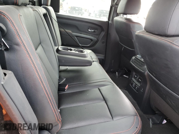 2021 Nissan Titan Pro-4X with VIN 1N6AA1ED0MN528002, listed as a Copart auction lot 54779885 with 33,235 mi miles and Salvage title. Bid and sale history available at DreamBid. Image 10.