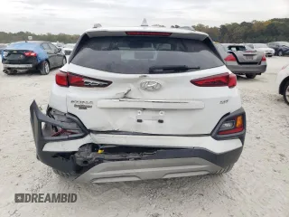 2020 Hyundai Kona Ultimate with VIN KM8K53A5XLU582171, listed as a Copart auction lot 78812804 with 44,302 mi miles and Salvage Title. Bid and sale history available at carsss.com. Image 6.