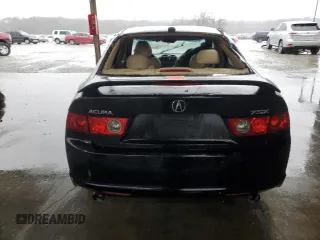 2008 Acura TSX Nav with VIN JH4CL96918C006087, listed as a Copart auction lot 43592125 with 222,073 mi miles and Salvage title. Bid and sale history available at DreamBid. Image 6.
