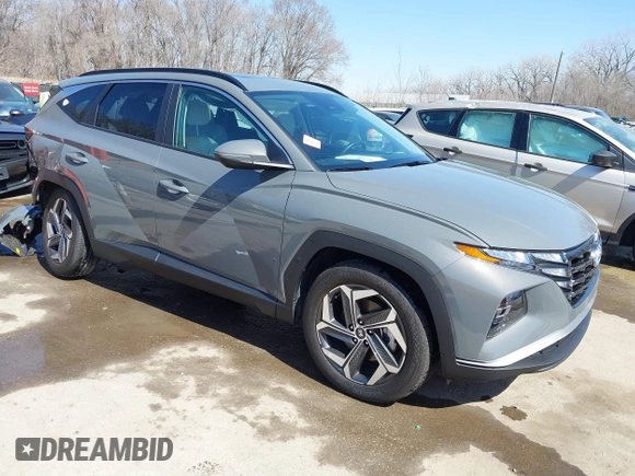 2024 Hyundai Tucson SEL with VIN 5NMJF3DE8RH440314, listed as a IAAI auction lot 41758797 with 4,283 mi miles. Bid and sale history available at carsss.com. Image 1.