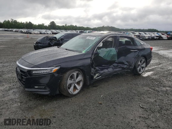 2019 Honda Accord Touring with VIN 1HGCV2F93KA017745, listed as a Copart auction lot 59694165 with Not provided miles and Salvage title. Bid and sale history available at DreamBid. Image 1.