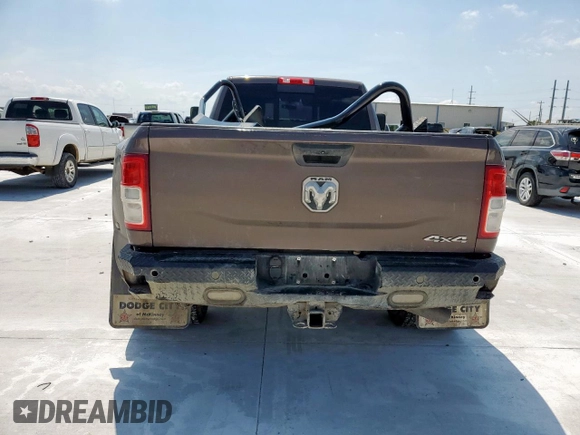 2020 Ram 3500 Tradesman z VIN 3C63RRGL3LG241856, wystawiony jako Copart lot #59517925 z przebiegiem 195 146 mil mil oraz Czysty tytuł • Clean title. Historia ofert i sprzedaży dostępna na DreamBid. Obrazek 8.