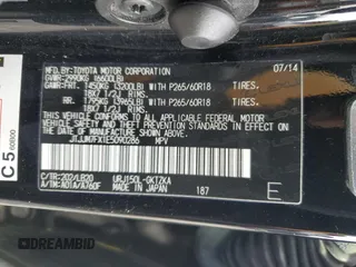2014 Lexus GX 460 Luxury z VIN JTJJM7FX1E5090286, wystawiony jako Copart lot #78790324 z przebiegiem 109 794 mil mil oraz Szkody całkowita. Historia ofert i sprzedaży dostępna na DreamBid. Obrazek 12.