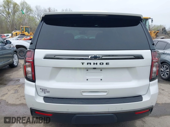 2021 Chevrolet Tahoe Z71 with VIN 1GNSKPKD6MR160422, listed as a IAAI auction lot 41920107 with 37,399 mi miles and . Bid and sale history available at DreamBid. Image 16.