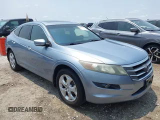 2010 Honda Crosstour EX-L z VIN 5J6TF1H55AL013757, wystawiony jako IAAI lot #42376503 z przebiegiem 129 902 mil mil oraz . Historia ofert i sprzedaży dostępna na DreamBid. Obrazek 1.
