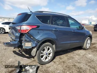 2018 Ford Escape SE with VIN 1FMCU0GD7JUA41483, listed as a Copart auction lot 50078395 with 75,754 mi miles and Non Repairable. Bid and sale history available at carsss.com. Image 3.