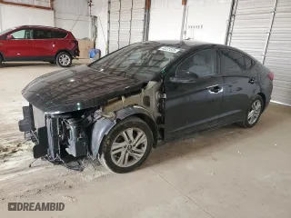 2019 Hyundai Elantra Preferred with VIN KMHD84LFXKU872632, listed as a Copart auction lot 48331505 with 111,018 mi miles and Non Repairable. Bid and sale history available at carsss.com. Image 1.