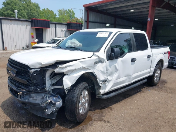 2018 Ford F-150 XL with VIN 1FTEW1EB4JFB72728, listed as a IAAI auction lot 39974264 with 185,958 mi miles and . Bid and sale history available at DreamBid. Image 6.