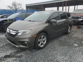 2019 Honda Odyssey EX-L with VIN 5FNRL6H74KB099395, listed as a Copart auction lot 42219415 with 113,177 mi miles and Non Repairable. Bid and sale history available at DreamBid. Image 1.
