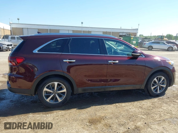 2019 Kia Sorento EX Sport with VIN 5XYPH4A52KG509349, listed as a IAAI auction lot 42244984 with 96,761 mi miles and . Bid and sale history available at DreamBid. Image 13.