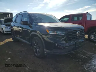 2023 Honda Pilot Sport with VIN 5FNYG1H33PB003487, listed as a Copart auction lot 44644185 with 51,152 mi miles and Salvage Title. Bid and sale history available at carsss.com. Image 4.