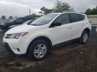 2015 Toyota RAV4 LE z VIN JTMBFREV1FJ041028, wystawiony jako Copart lot #57437305 z przebiegiem 104 420 mil mil oraz Szkoda całkowita • Salvage title. Historia ofert i sprzedaży dostępna na DreamBid. Obrazek 1.