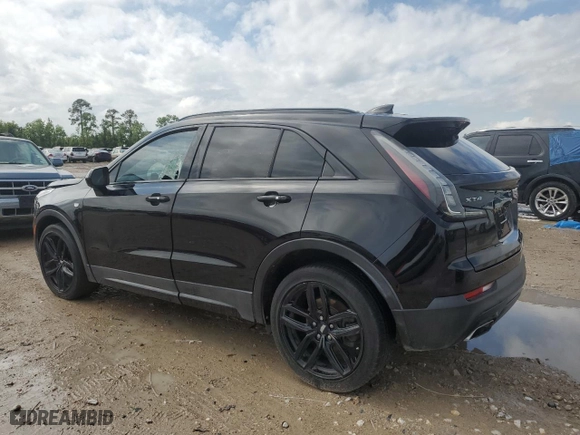 2019 Cadillac XT4 FWD Sport with VIN 1GYFZER43KF171712, listed as a Copart auction lot 54553605 with 81,158 mi miles and Salvage Title. Bid and sale history available at carsss.com. Image 2.