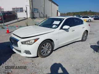 2017 Infiniti Q50 Premium with VIN JN1EV7AR2HM834338, listed as a IAAI auction lot 40992351 with 88,148 mi miles and . Bid and sale history available at DreamBid. Image 18.