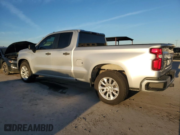 2020 Chevrolet Silverado 1500 Custom with VIN 1GCRWBEK8LZ171039, listed as a Copart auction lot 86540254 with 83,326 mi miles and Salvage Title. Bid and sale history available at carsss.com. Image 2.