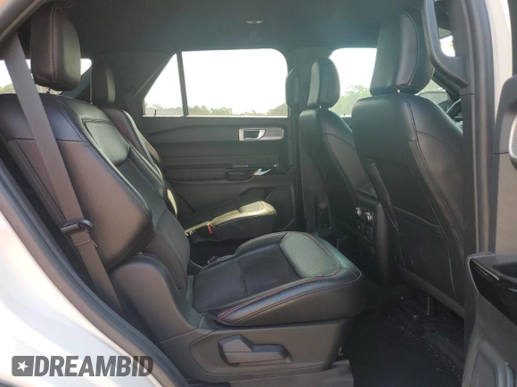2022 Ford Explorer ST-Line with VIN 1FMSK7KH3NGA27721, listed as a Copart auction lot 53097085 with 42,555 mi miles and Salvage Title. Bid and sale history available at carsss.com. Image 11.