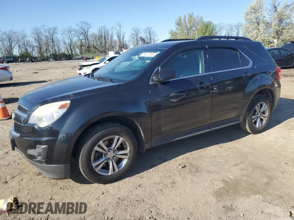 2013 Chevrolet Equinox LT with VIN 2GNALDEK1D6115661, listed as a Copart auction lot 51047015 with 81,142 mi miles and Salvage Title. Bid and sale history available at carsss.com. Image 1.