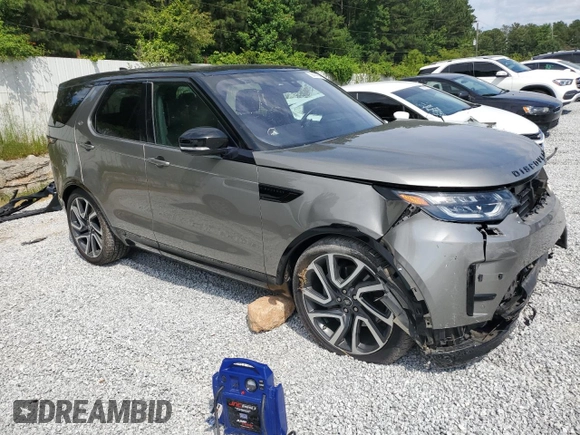 2018 Land Rover Discovery HSE Luxury with VIN SALRT2RV3JA072873, listed as a Copart auction lot 59474184 with 103,783 mi miles and Salvage Title. Bid and sale history available at carsss.com. Image 4.