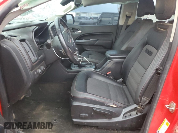 2015 GMC Canyon 4WD SLE with VIN 1GTG6BE30F1136918, listed as a Copart auction lot 82442884 with 102,361 mi miles and Salvage Title. Bid and sale history available at carsss.com. Image 7.