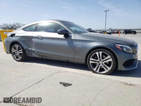 2017 Mercedes-Benz C 300 with VIN WDDWJ4KB6HF346999, listed as a Copart auction lot 50258965 with 105,242 mi miles and Salvage Title. Bid and sale history available at DreamBid. Image 4.