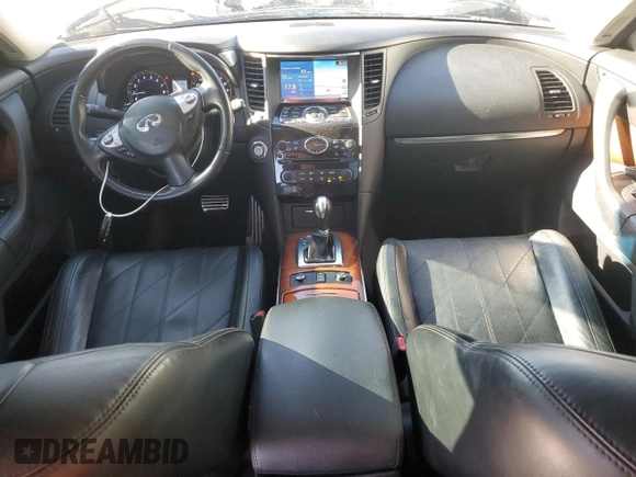 2016 Infiniti QX70 with VIN JN8CS1MW5GM750058, listed as a Copart auction lot 47272935 with 82,155 mi miles and Salvage Title. Bid and sale history available at DreamBid. Image 8.