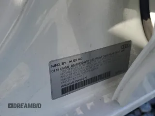 2013 Audi A4 Premium с VIN WAUAFAFL7DA185977, выставлен на аукционе Copart как лот 60604695 с пробегом 167 022 миль миль и Списание • Salvage title. История ставок и продаж доступна на DreamBid. Изображение 12.