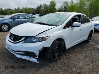2014 Honda Civic LX z VIN 2HGFB2F59EH044540, wystawiony jako Copart lot #54752785 z przebiegiem Nie podano mil oraz Czysty tytuł • Clean title. Historia ofert i sprzedaży dostępna na DreamBid. Obrazek 1.