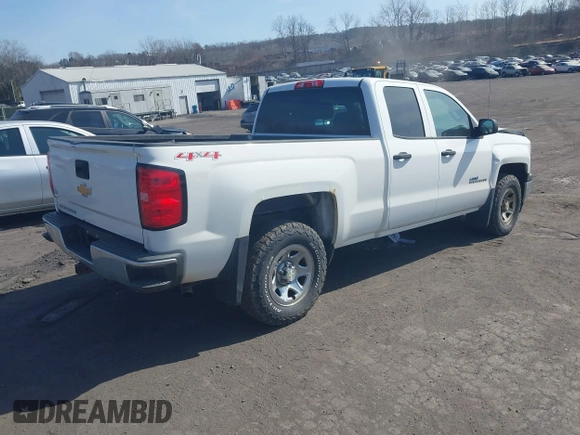 2014 Chevrolet Silverado 1500 Work Truck with VIN 1GCVKPEHXEZ294663, listed as a IAAI auction lot 41811465 with 124,587 mi miles and . Bid and sale history available at DreamBid. Image 4.