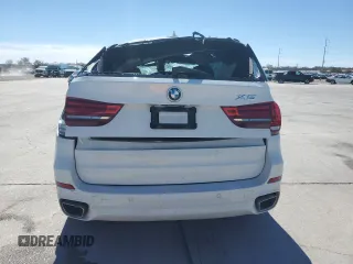 2017 BMW X5 sDrive35i with VIN 5UXKR2C32H0X07482, listed as a Copart auction lot 47985525 with 44,717 mi miles and Salvage Title. Bid and sale history available at carsss.com. Image 6.