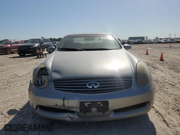 2004 Infiniti G35 Coupe w/Leather with VIN JNKCV54E74M819442, listed as a Copart auction lot 50346995 with 198,586 mi miles and Salvage Title. Bid and sale history available at carsss.com. Image 5.