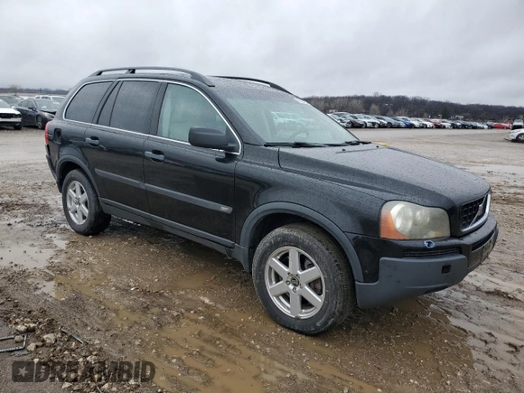 2005 Volvo XC90 with VIN YV1CZ592951210337, listed as a Copart auction lot 86804364 with 172,398 mi miles and Salvage Title. Bid and sale history available at carsss.com. Image 4.