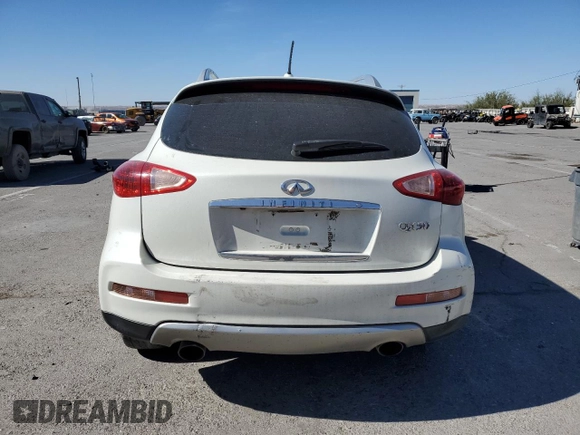 2016 Infiniti QX50 with VIN JN1BJ0RPXGM233623, listed as a Copart auction lot 78663224 with 0 mi miles and Salvage Title. Bid and sale history available at carsss.com. Image 6.