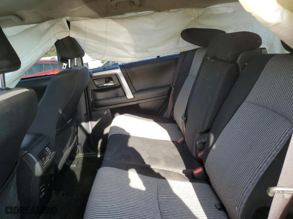 2016 Toyota 4Runner SR5 with VIN JTEZU5JRXG5143228, listed as a Copart auction lot 49805155 with 99,601 mi miles and Salvage Title. Bid and sale history available at carsss.com. Image 11.