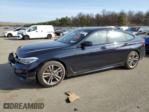 2019 BMW 6 Series 640i xDrive with VIN WBAJV6C55KBK08251, listed as a Copart auction lot 45992474 with 40,381 mi miles. Bid and sale history available at carsss.com. Image 1.