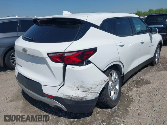 2021 Chevrolet Blazer LT with VIN 3GNKBHR41MS570635, listed as a IAAI auction lot 42059952 with 51,917 mi miles and . Bid and sale history available at DreamBid. Image 4.