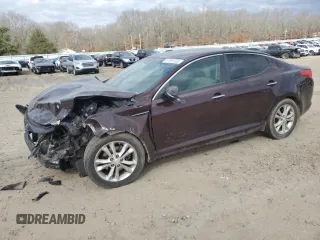 2013 Kia Optima LX z VIN 5XXGM4A7XDG129700, wystawiony jako Copart lot #47581035 z przebiegiem 121 247 mil mil oraz Szkody całkowita. Historia ofert i sprzedaży dostępna na DreamBid. Obrazek 1.