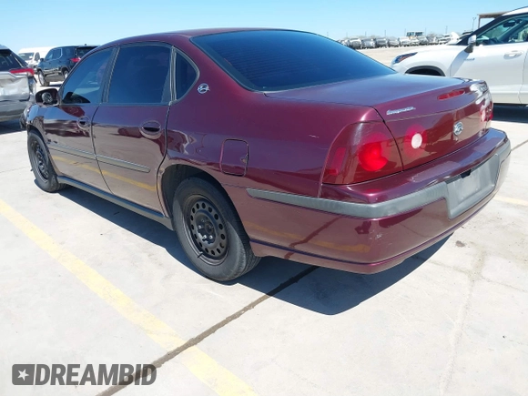 2004 Chevrolet Impala with VIN 2G1WF52E849185420, listed as a IAAI auction lot 41739605 with 182,887 mi miles and . Bid and sale history available at carsss.com. Image 3.