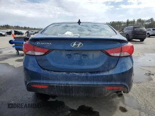 2014 Hyundai Elantra z VIN KMHDH6AH4EU028610, wystawiony jako Copart lot #50324635 z przebiegiem 92 080 mil mil oraz Szkody całkowita. Historia ofert i sprzedaży dostępna na DreamBid. Obrazek 6.